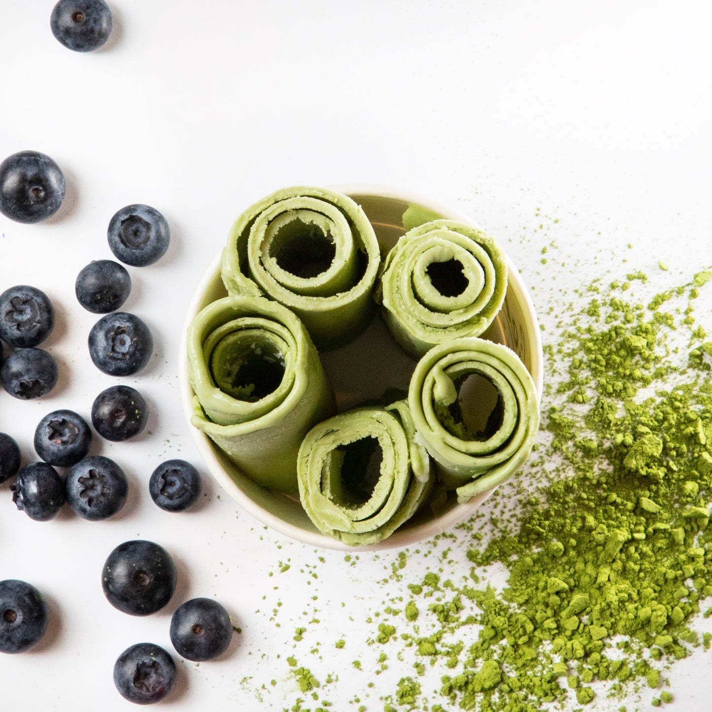 Blueberry and Matcha