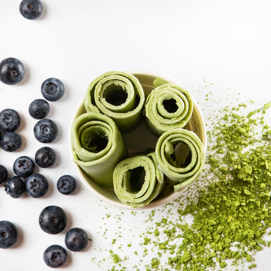 Blueberry and Matcha